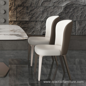 Luxury Upholstered Soft Back Dining Chair